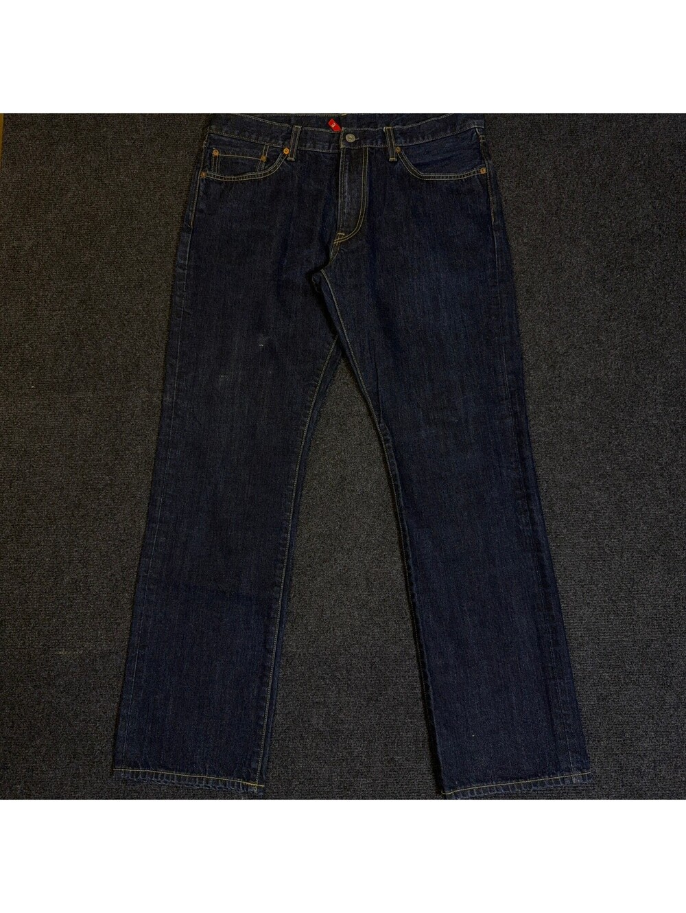 Mango Dark Blue Straight Leg Jeans Size 30 Waist